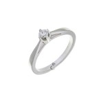 Δαχτυλιδι Μονοπετρο με Διαμαντι 0,14 Ct , G , VS2